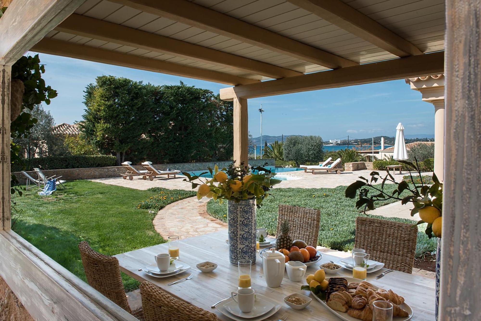Villa Emerald Porto Heli Esterno foto