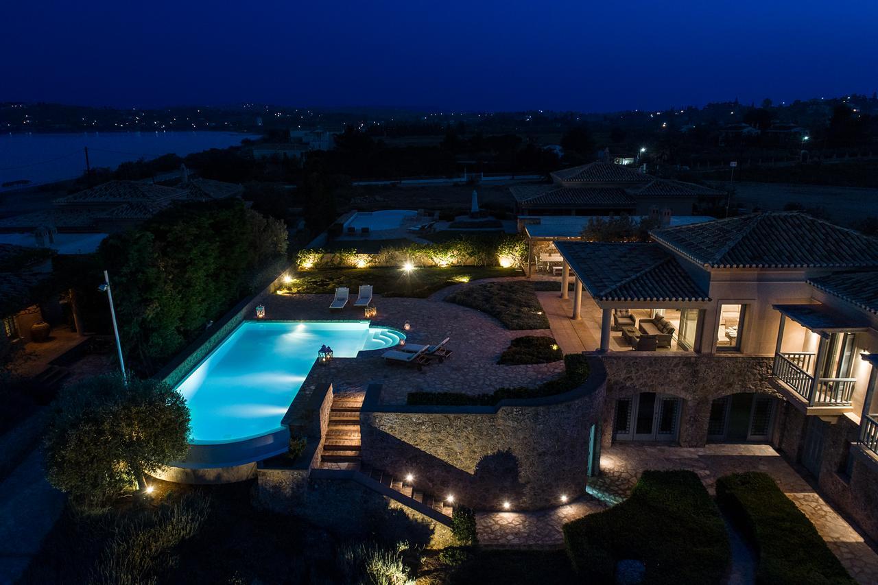 Villa Emerald Porto Heli Esterno foto